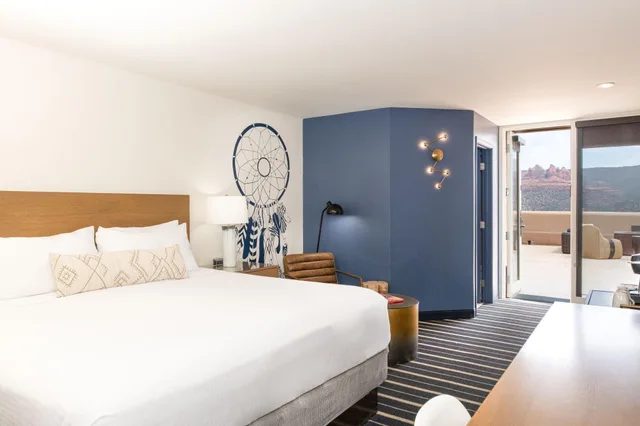 غرفة بسرير مزدوج بإطلالة، Sky Rock Sedona, a Tribute Portfolio Hotel 1/7
