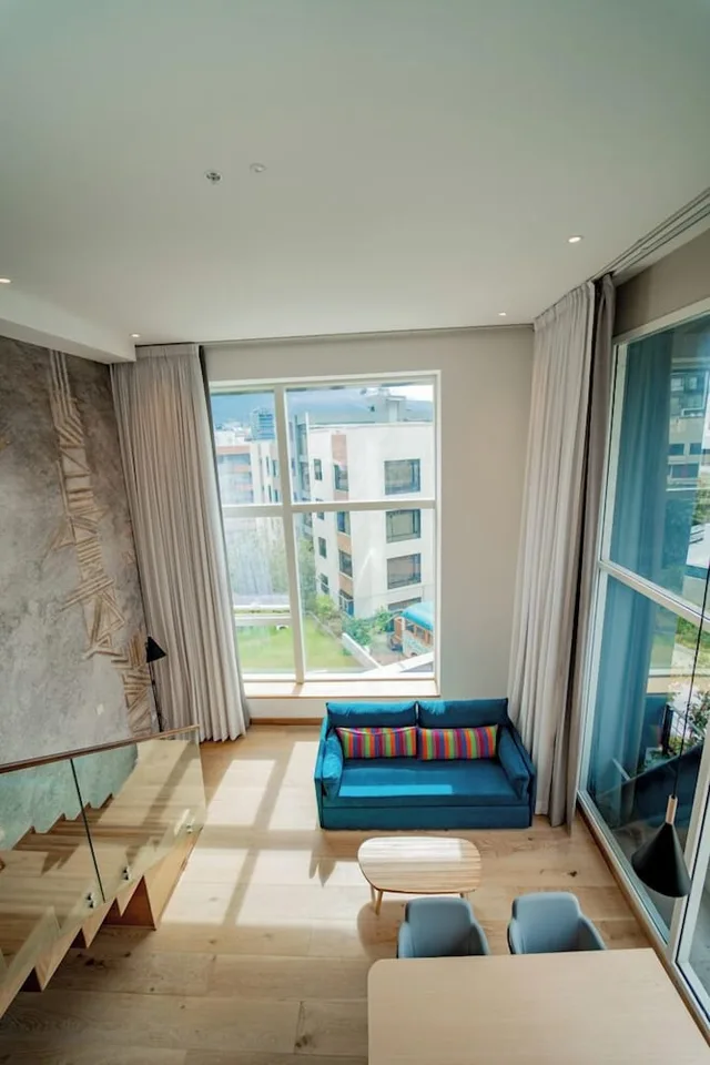 Loft, Studio, 2 Queen Beds، Go Quito Hotel 3/6
