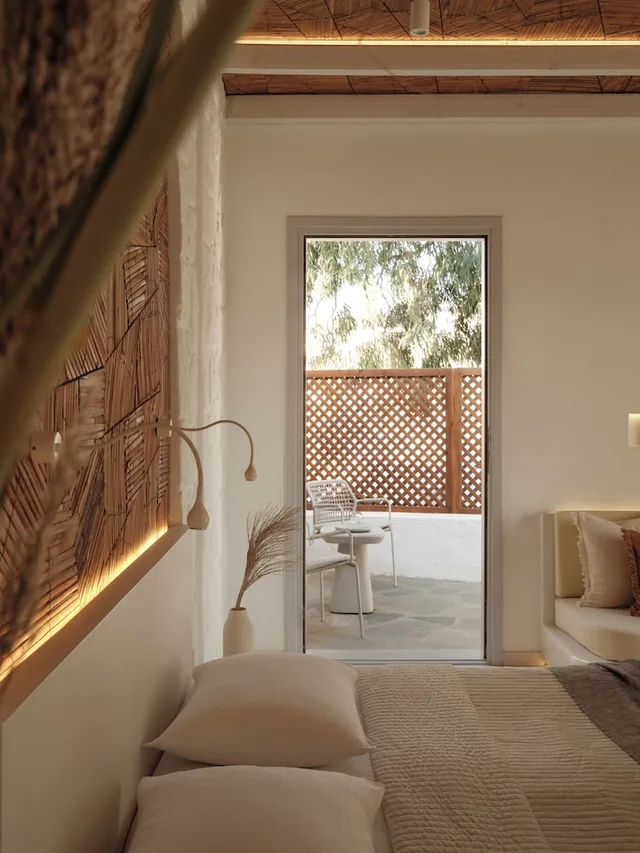 غرفة سوبيريور بسرير كوين بإطلالة على الحديقة، Andronikos Hotel - Adults Only 6/10