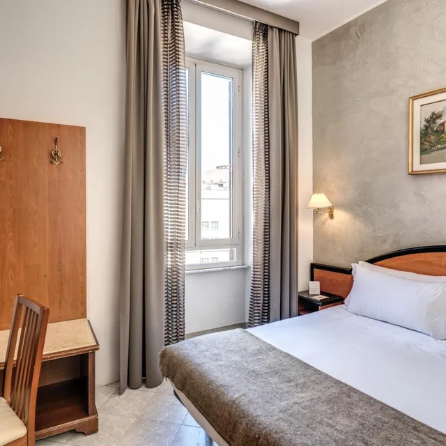 غرفة بسرير مزدوج أو سريرين منفصلين، Hotel Sonya 1/10