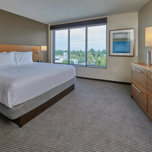 جناح بسرير كينج مع أريكة لذوي الإعاقة، HYATT PLACE EUGENE OAKWAY CENTER 1/2