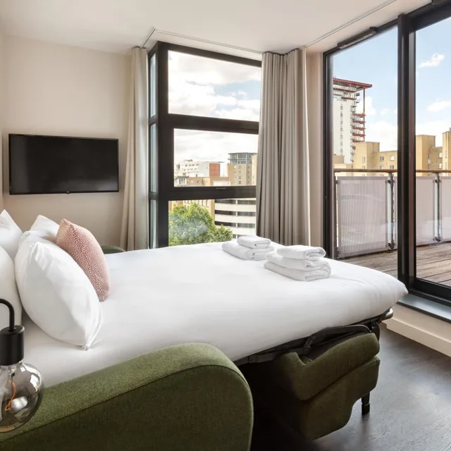 بنتهاوس بغرفتي نوم مع أريكة، Marlin Apartments Canary Wharf 8/10