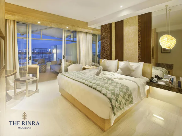 Premier, Twin Beds, Balcony, The Rinra Makassar 1/1
