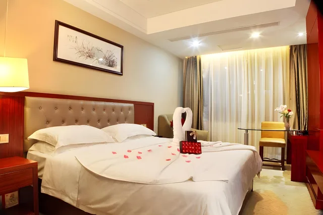 غرفة بزنس بسريرين مزدوجين، Guangzhou Shi Liu Hotel 2/3