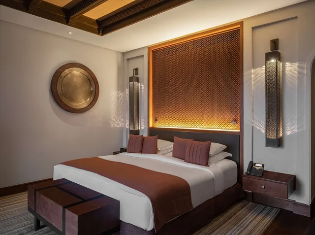 غرفة ديلوكس بسريرين منفصلين بإطلالة على الجبل، Anantara Al Jabal Al Akhdar Resort 7/10
