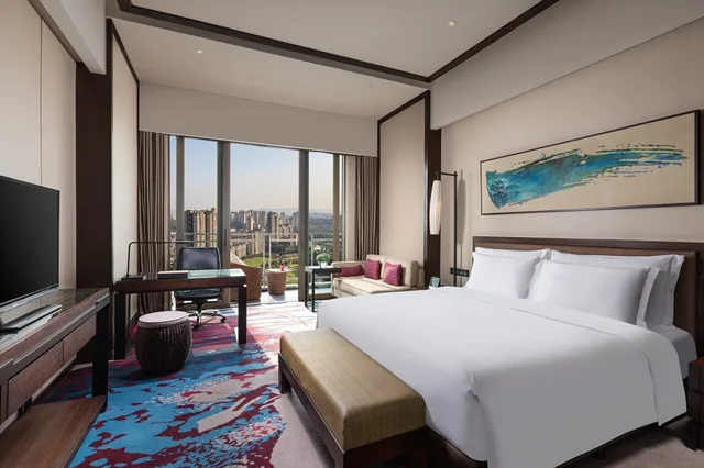 غرفة قياسية بسرير كينج، CROWNE PLAZA CHONGQING NEW NORTH ZONE 5/6