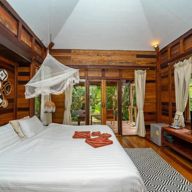 بنغل بإطلالة على البحر، Koh Kood Resort 4/10
