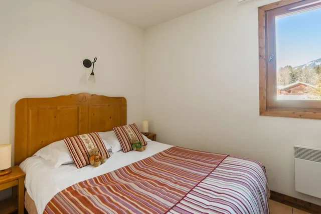 شاليه بسريرين مزدوجين وسرير بطابقين مع أريكة، Residence Lagrange Vacances Les Fermes de Samoens 1/2