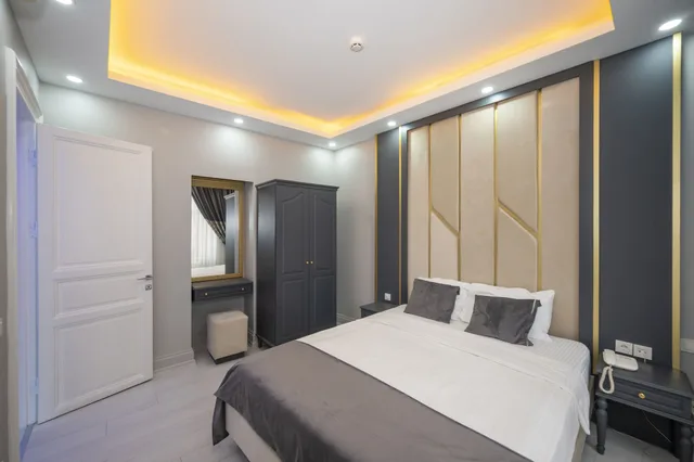 غرفة قياسية رباعية بسرير كوين وسريرين منفصلين بغرفتي نوم في الطابق الأرضي، Hotel Next2 2/5