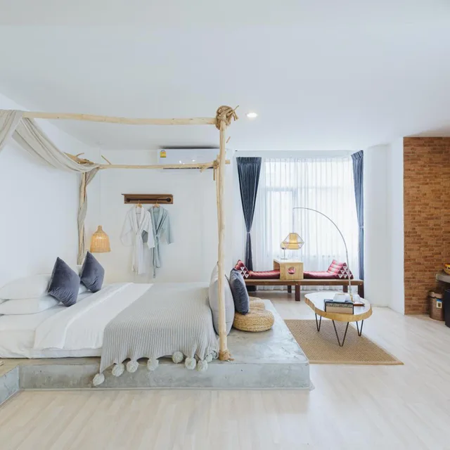 غرفة عائلية بحوض استحمام، Yolo Bangkok Boutique Hotel 2/9