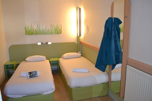 غرفة بسريرين منفصلين، ibis budget Belfort centre 5/6