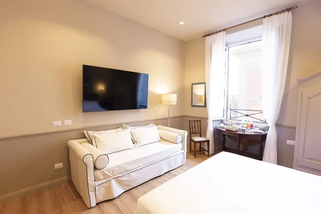 جناح جونيور بسرير كوين وسريرين منفصلين بمطبخ صغير، Hotel Donna Francesca 8/10