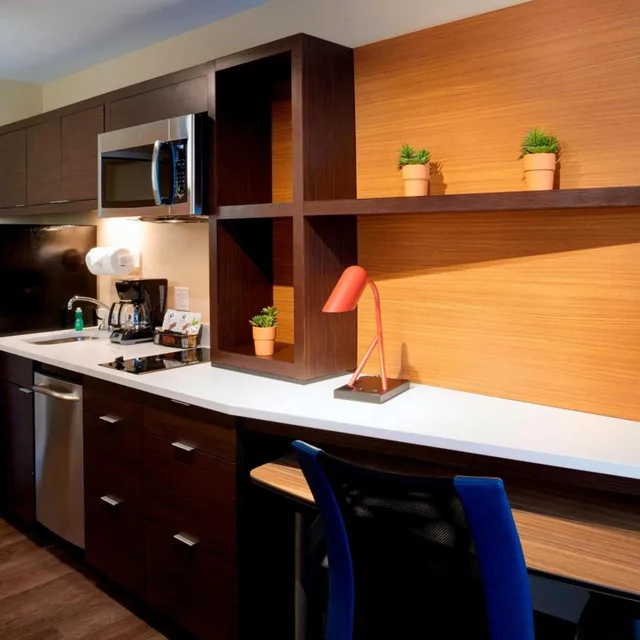 استوديو بسرير كينج مع أريكة لذوي الإعاقة، Towneplace Suites By Marriott Grand Rapids Airport 4/4