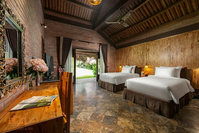 Suite, Bungalow, Triple, 1 Queen and 1 Single Bed, Garden View، ASEAN Resort - Shiki Onsen & Spa 2/4