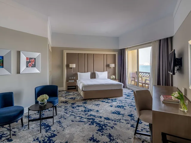 جناح متصل عائلي بسريرين مزدوجين بإطلالة على البحر، Rixos Bab Al Bahr 8/10