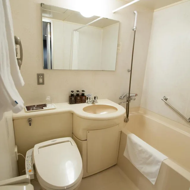 غرفة قياسية بسرير مزدوج للمدخنين، Green Rich Hotel Oita Miyako-Machi 6/6
