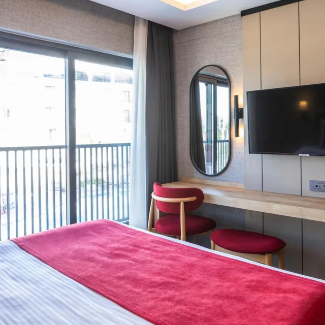 Standard, French Bed, Pool Side, Balcony، Ramada by Wyndham Dalaman 10/10