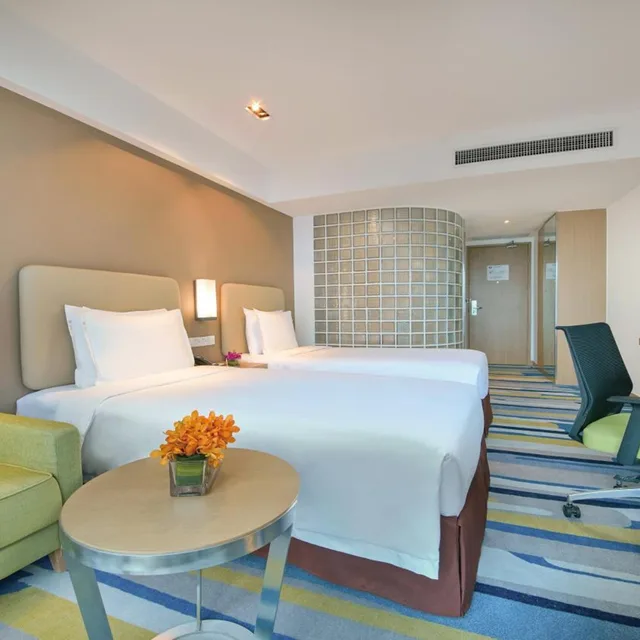 غرفة قياسية بسرير فردي في طابق مرتفع، HOLIDAY INN EXPRESS HANGZHOU GONGSHU 1/8