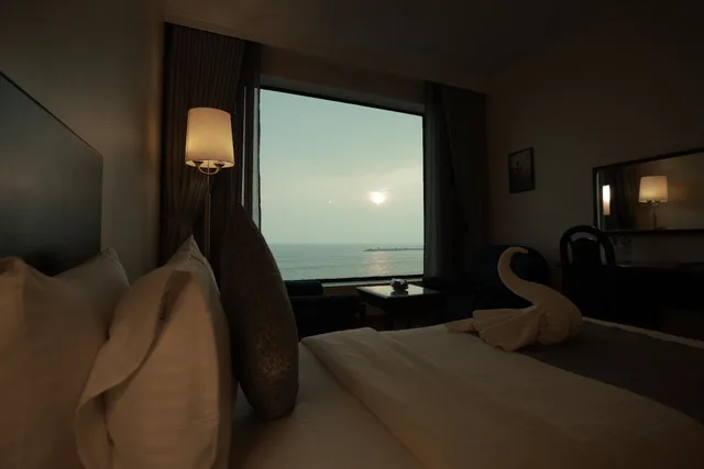 غرفة بريميوم بإطلالة على البحر، The Quilon Beach 2/2