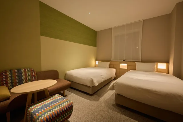 غرفة سوبيريور بسريرين منفصلين مع دخول الصالة للمدخنين، Hotel INTERGATE KANAZAWA 2/6