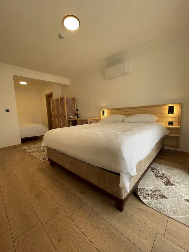 Standard, Quadruple, 1 Double and 1 Single Bed, Alibaba Airport Hotel 3/7