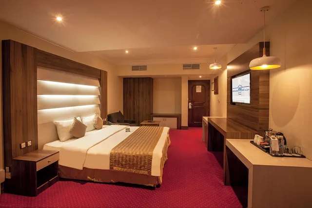 غرفة ديلوكس بسرير كينج، Haffa House Hotel Muscat 2/4