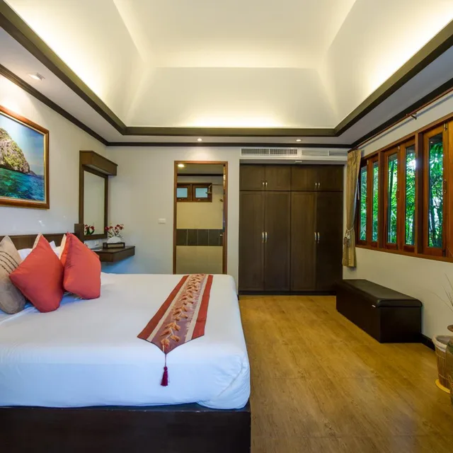 غرفة ديلوكس بسرير مزدوج، Paitan Villas Resort 5/10