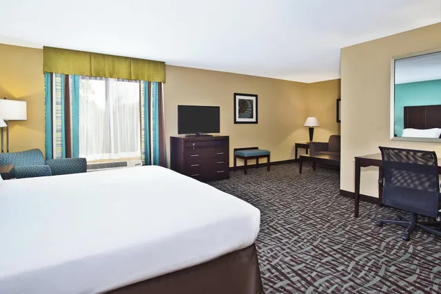 جناح بسرير كينج بمنطقة جلوس، Holiday Inn Express Hastings 1/3