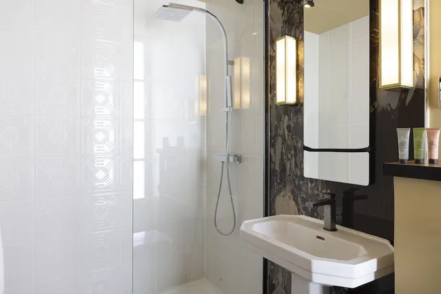 غرفة مفردة بسرير مزدوج، Hotel Le Rocroy 4/6