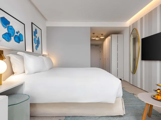 غرفة ديلوكس بسرير مزدوج بإطلالة على الحديقة، SOFITEL AGADIR THALASSA SEA AND SPA 1/10