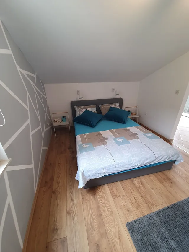 Backyard, Studio, Apartment, Double Bed، Apartments Villa Bell Memories 2/3
