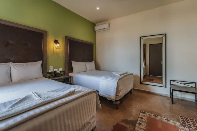 غرفة ديلوكس بسريرين، Hotel Boutique La Casona by Kavia 4/6