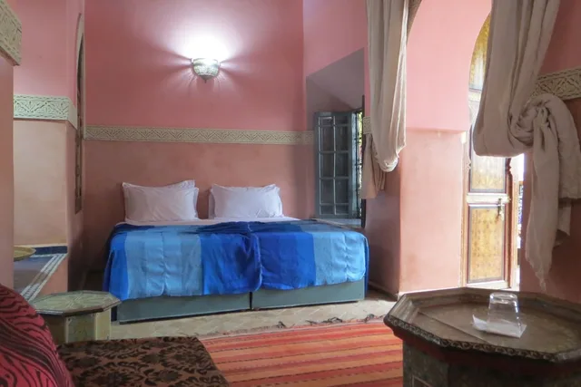 غرفة كومفورت ثلاثية بإطلالة على الفناء، Riad Maizie 7/10