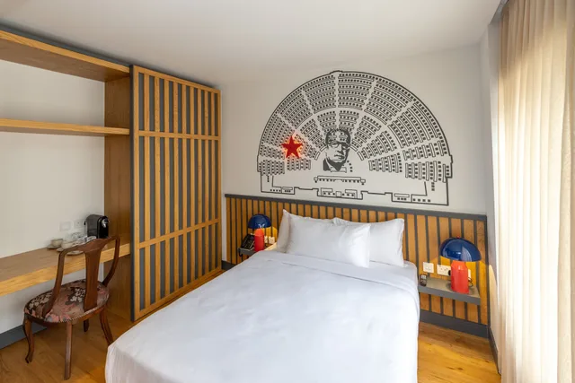 غرفة عائلية بسرير مزدوج وسرير فردي، Limehouse Library Hotel 1/8