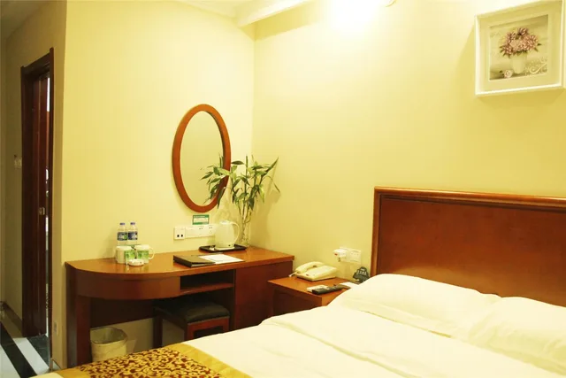 غرفة بسرير مزدوج، Greentree Inn Xuzhou Pizhou Xinsu Center Fuzhou Road Express Hotel 2/6