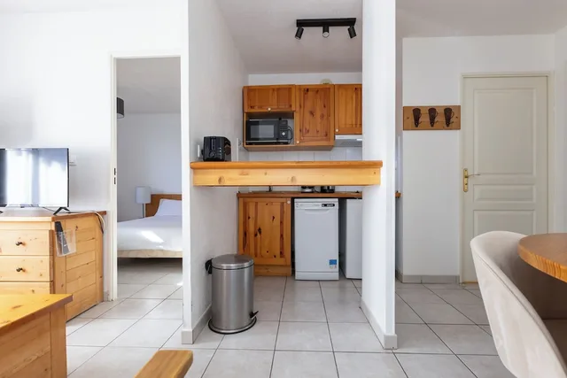 شقة مع سرير سحّاب إضافي مع أريكة، Odalys Residence Les Chalets D Evian 9/10