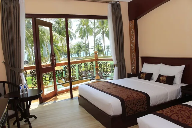 غرفة ديلوكس بإطلالة على البحر، Ca Ty Mui Ne Resort 4/7