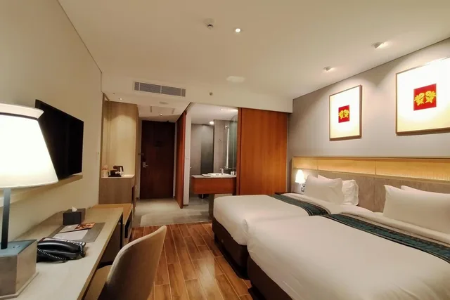غرفة ديلوكس بسرير مزدوج أو سريرين منفصلين بشرفة، Kokoon Banyuwangi 2/7