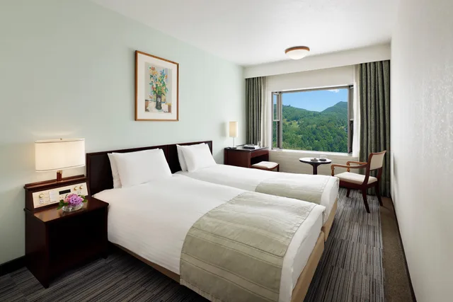 Room, Twin Beds, East Wing، Manza Prince Hotel 1/1