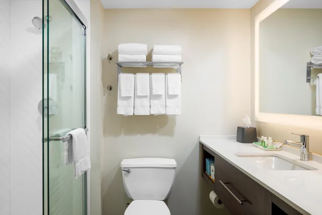 غرفة بسرير كينج مع أريكة، Holiday Inn Cleveland 4/5