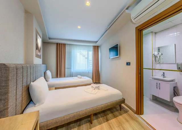 غرفة بسريرين منفصلين، Evim Hotel 9/10