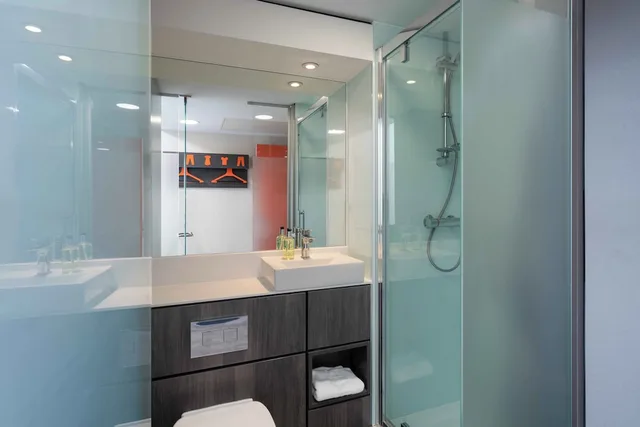 غرفة بسريرين منفصلين، easyHotel Ipswich Town Centre 9/10