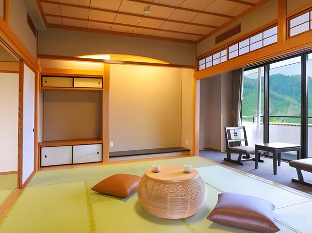 غرفة داخلية يابانية سوبيريور بفرشتي فوتون بأرضية تاتامي، Hotel Kisoji 1/1