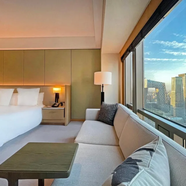 غرفة بسرير كينج بإطلالة، Park Hyatt Beijing 1/4