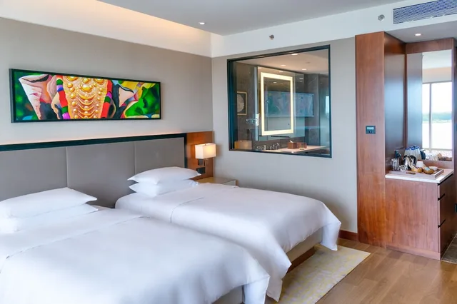 غرفة كلوب بسريرين منفصلين بشرفة، GRAND HYATT KOCHI BOLGATTY 1/10