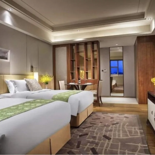 3 Bedrooms, Executive, 2 Double and Twin Beds, Somerset Wusheng Wuhan 4/7
