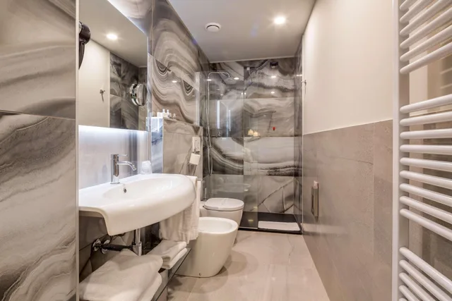 غرفة بسرير كوين، Best Western Plus Hotel Royal Superga 9/9