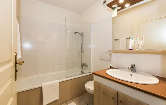 شقة مع سرير سحّاب إضافي مع أريكة، Odalys Residence Les Chalets D Evian 7/10