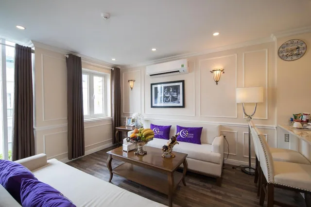Family Suite, 2 Double Beds, Sofa, Saigon By Night Luxury Hotel 1/1