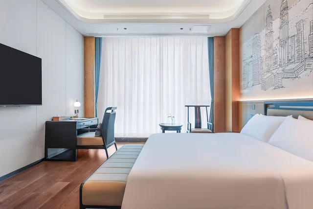 جناح سوبيريور بسرير كينج، Novotel Jinan Airport 2/3
